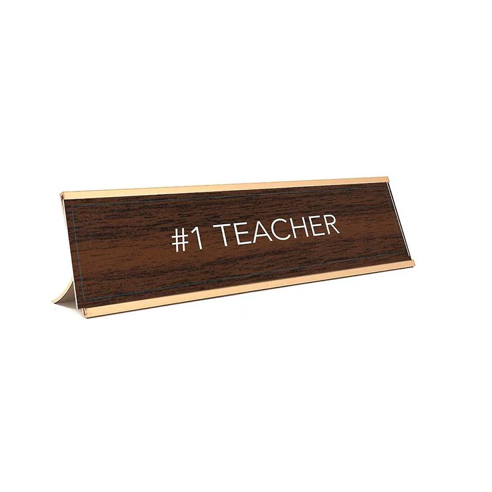 #1 Teacher Desk Sign - Image 2