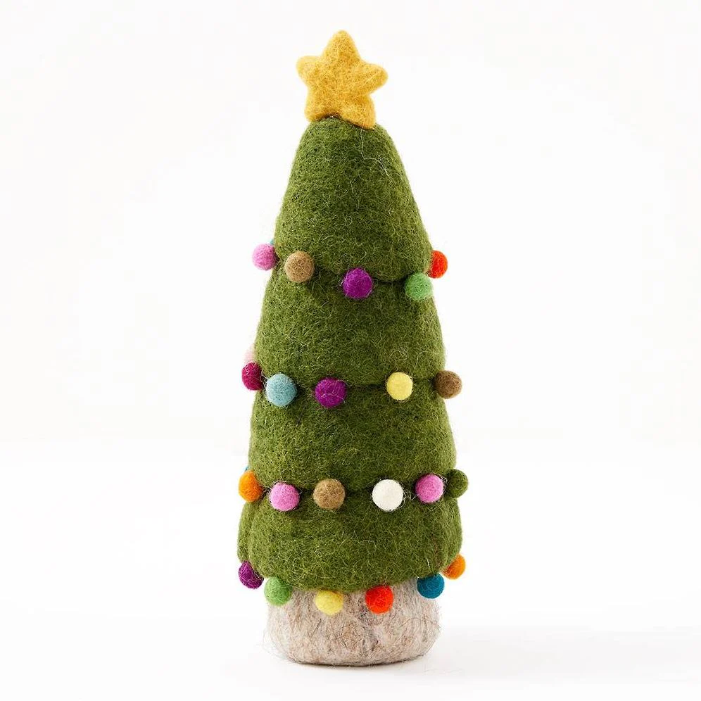 10" Felted Christmas Tree