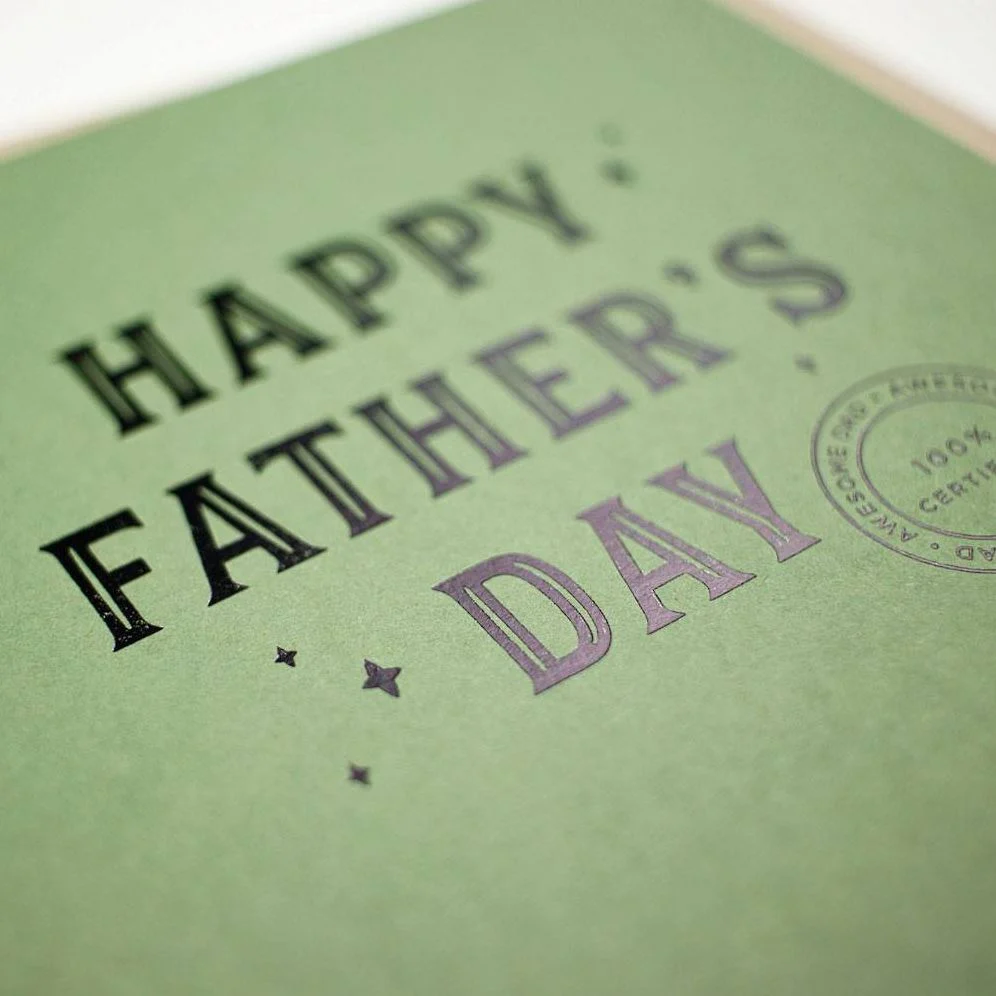 100 Percent Certified Father's Day Card - Image 2