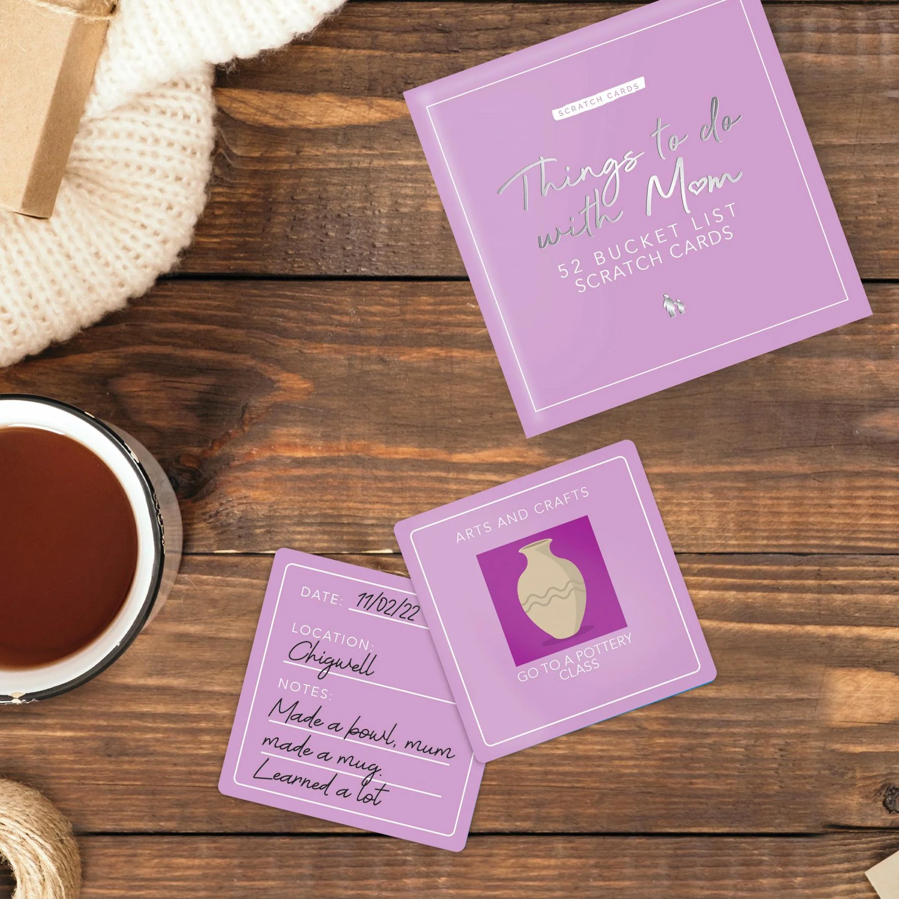 100 Things To Do With Mom Scratch Cards - Image 2