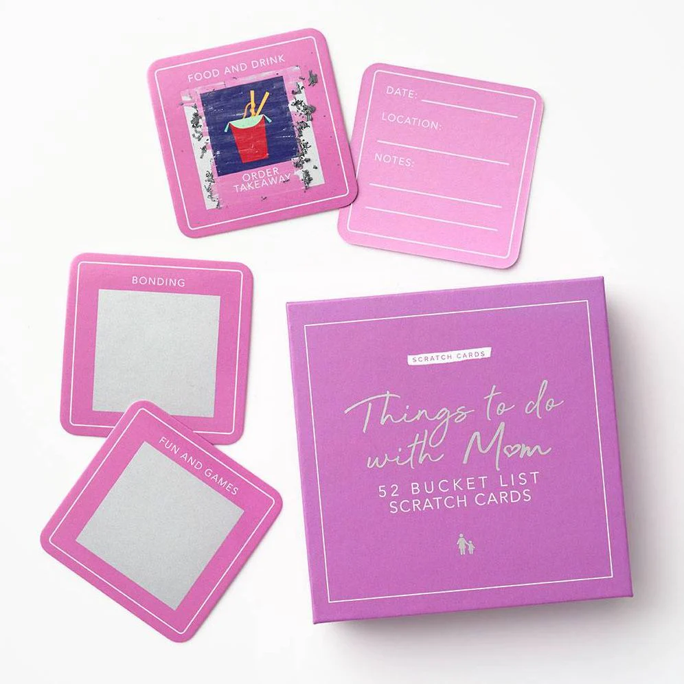100 Things To Do With Mom Scratch Cards - Image 3