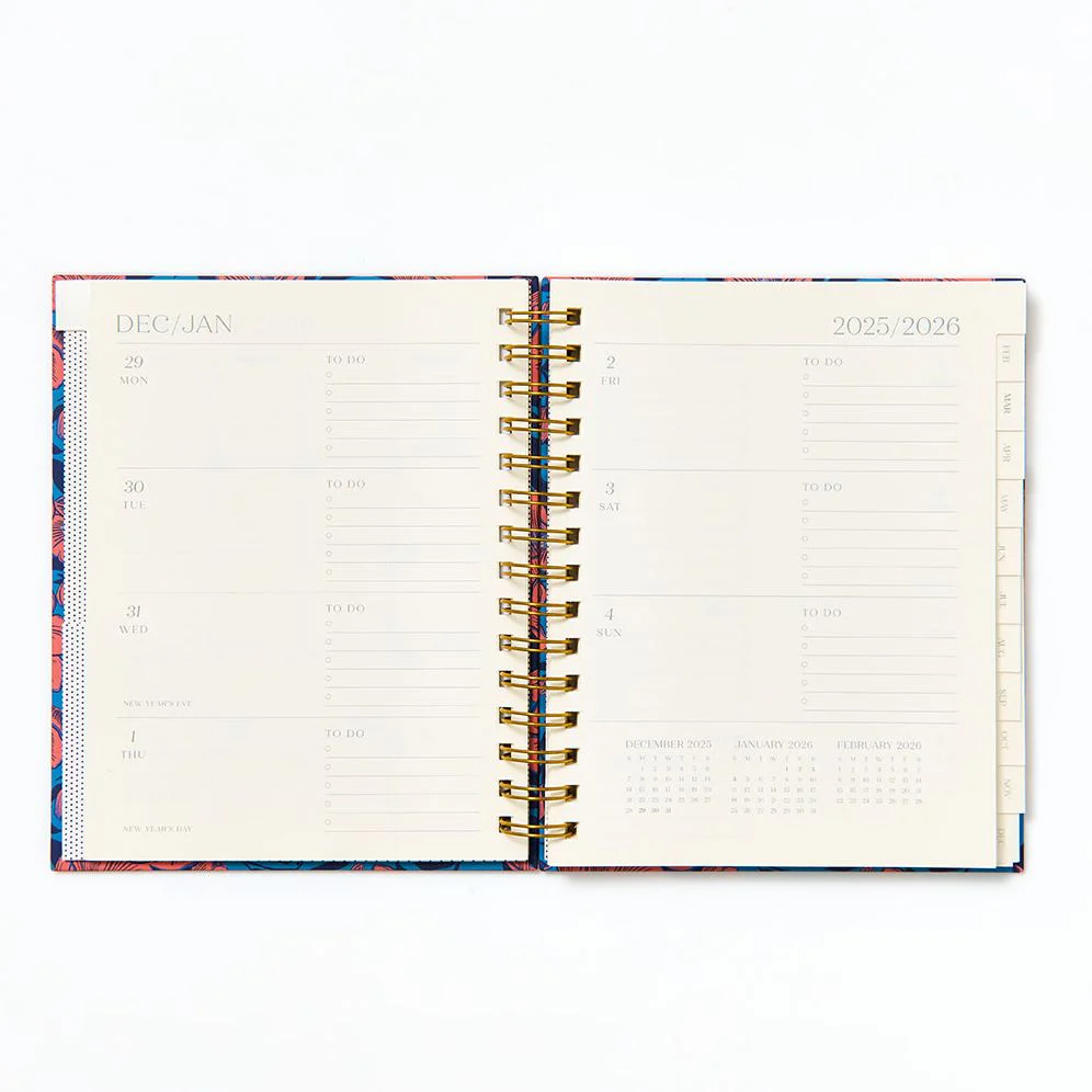 12-Month Abstract Botanical Custom Planner - Image 7