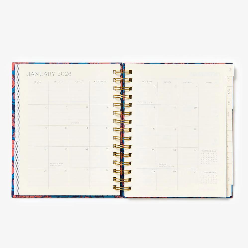 12-Month Black and White Maze Custom Planner - Image 6