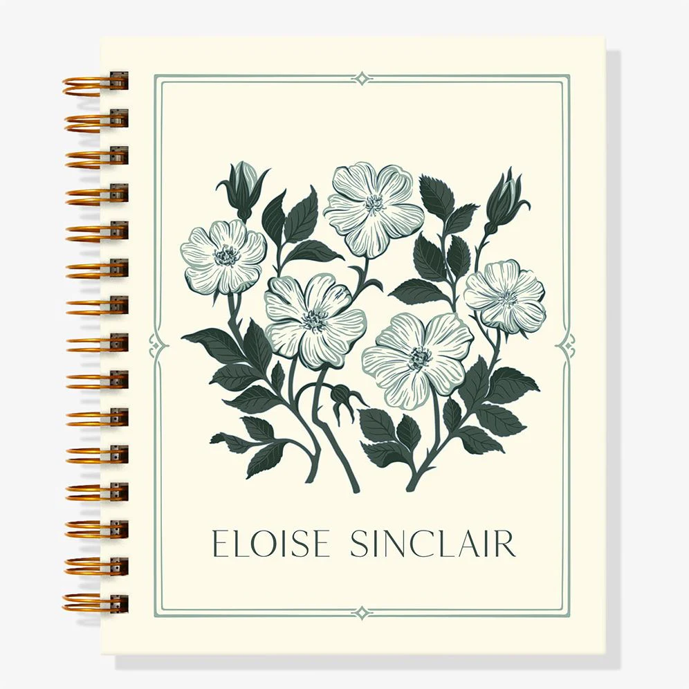12-Month Dogwood Bunch Custom Planner - Image 3