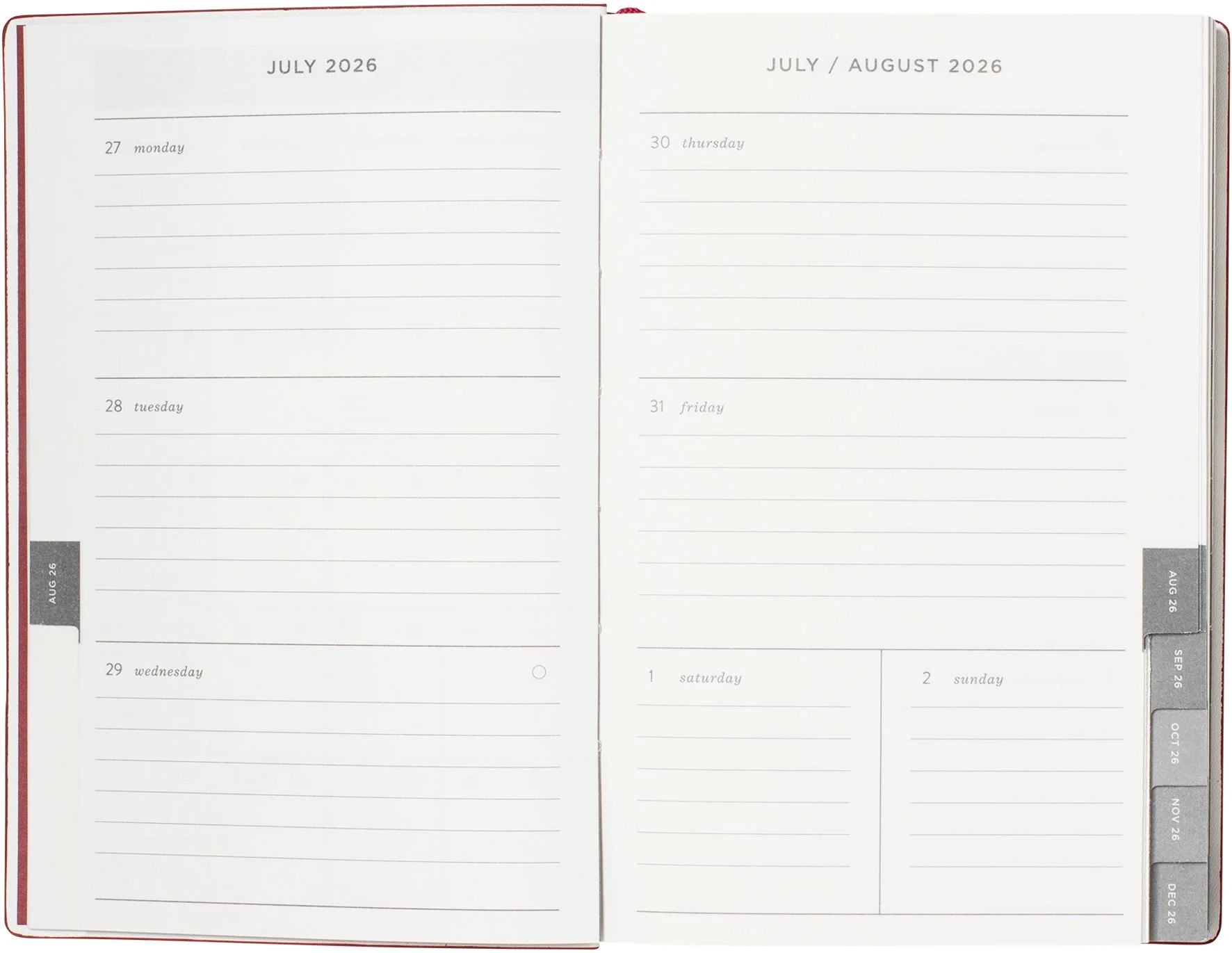 2026-2027 Academic Weekly Pocket Planner - Image 8