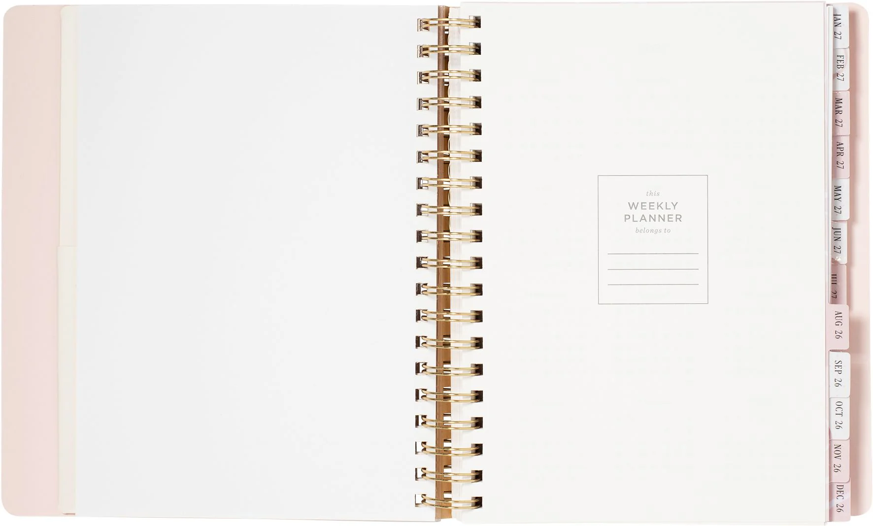 2026-2027 Ballet Bow Weekly Desk Planner - Image 4