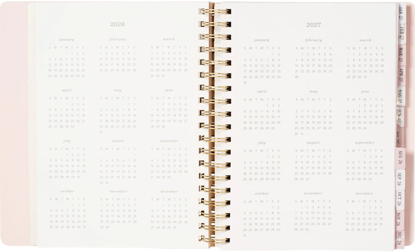 2026-2027 Ballet Bow Weekly Desk Planner - Image 6