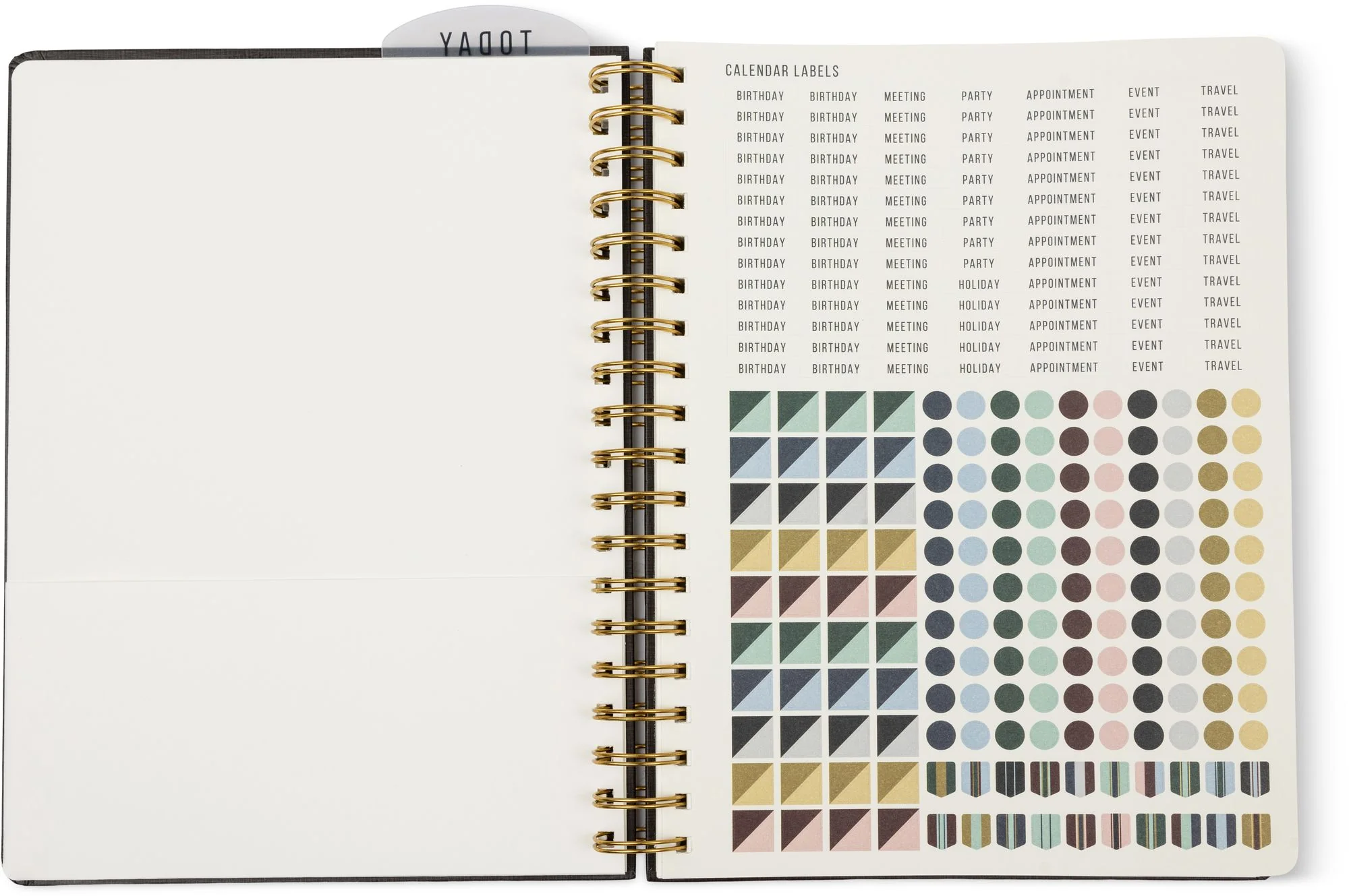 2026-2027 Black Standard Issue Weekly Desk Planner - Image 10