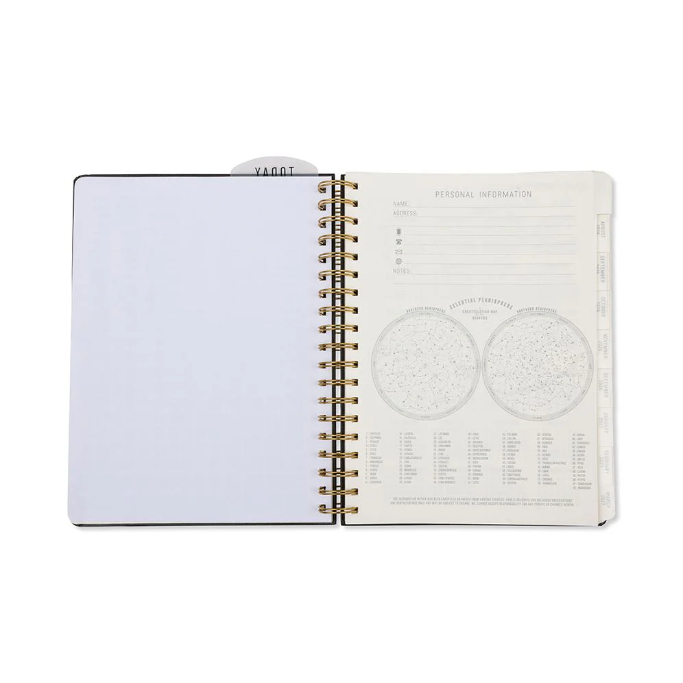 2026-2027 Black Standard Issue Weekly Desk Planner - Image 4