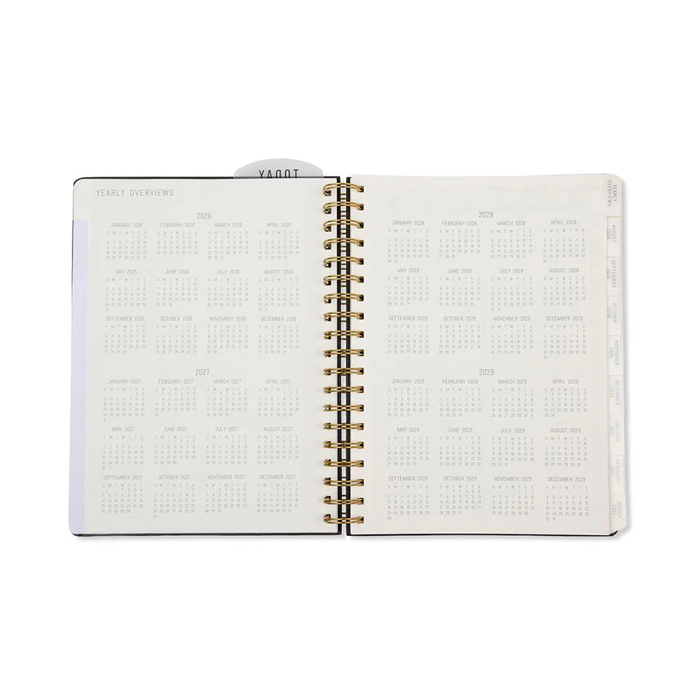 2026-2027 Black Standard Issue Weekly Desk Planner - Image 5