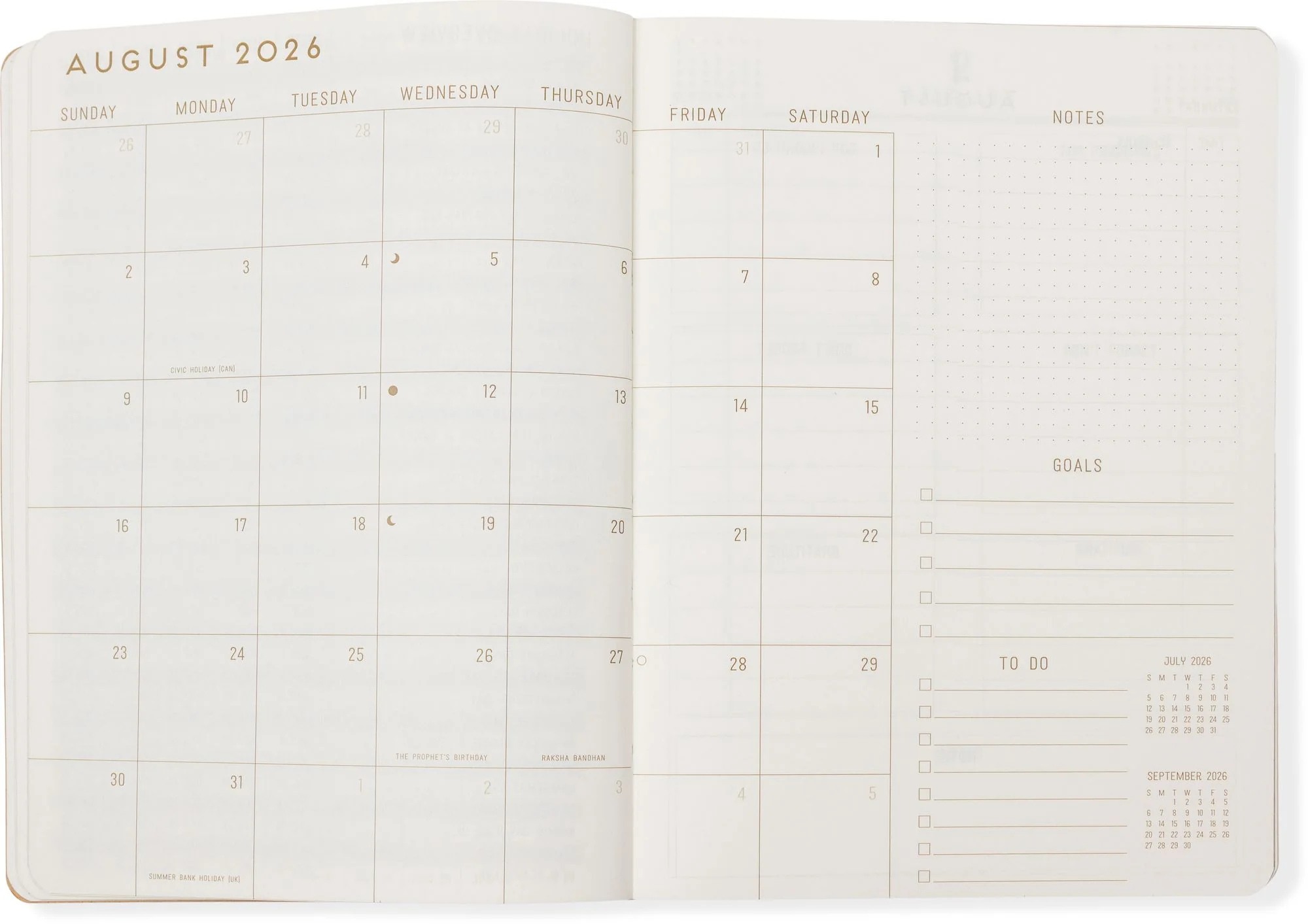 2026-2027 Blue Swallows Daily Planner - Image 13