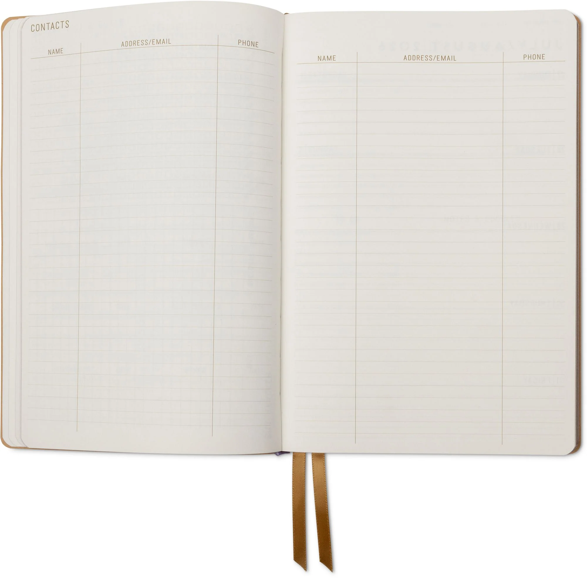 2026-2027 Celestial Birds Leatherette Weekly Desk Planner - Image 14