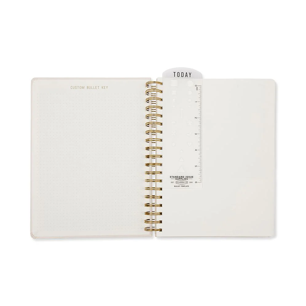 2026-2027 Cream Standard Issue Weekly Desk Planner - Image 3