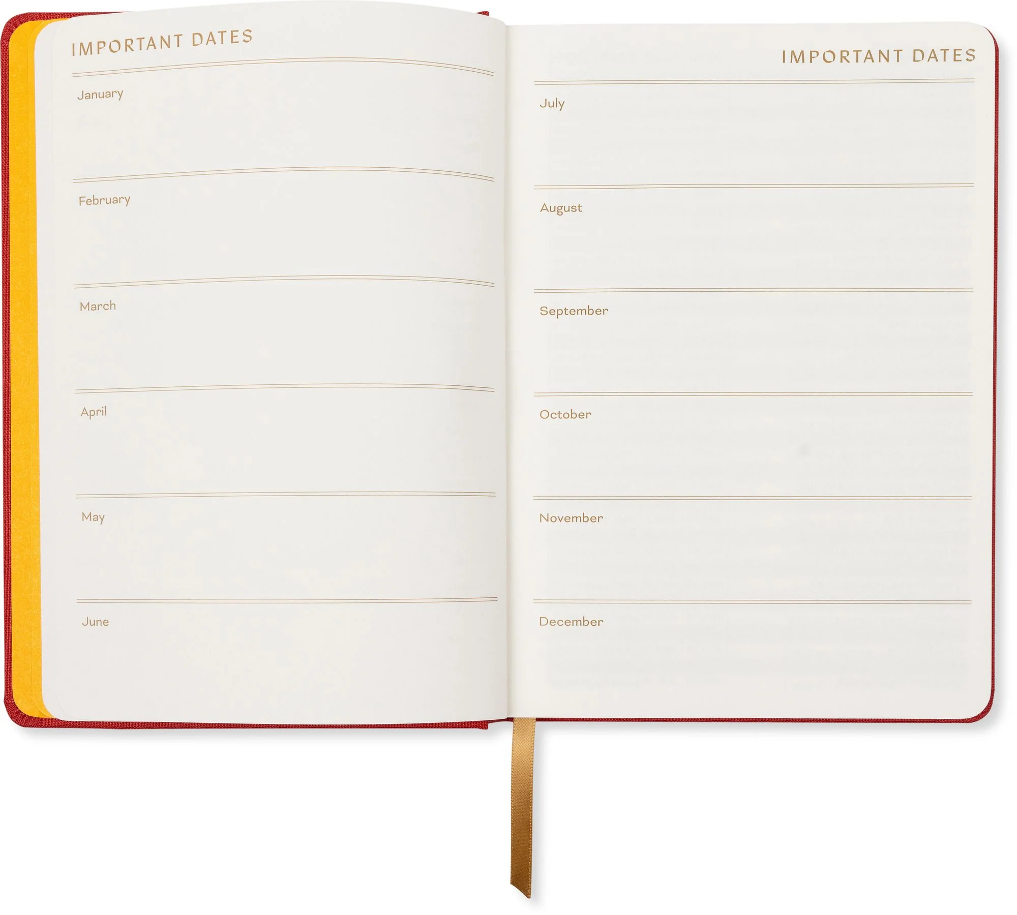 2026-2027 Embroidered Lucky Cat Weekly Desk Planner - Image 11