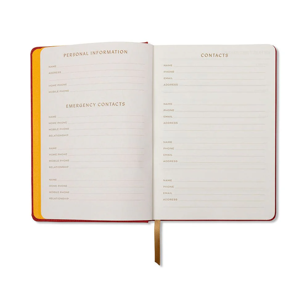 2026-2027 Embroidered Lucky Cat Weekly Desk Planner - Image 3