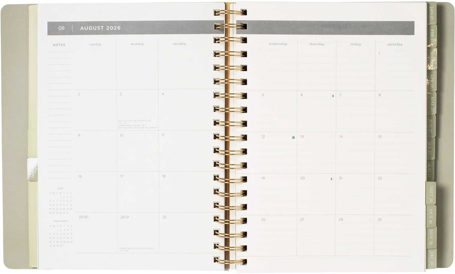 2026-2027 Fantasy Weekly Desk Planner - Image 7
