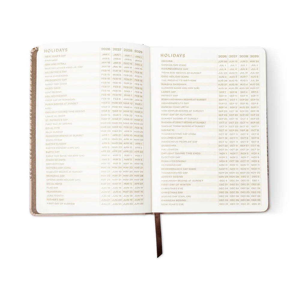 2026-2027 Heritage Plaid Weekly Desk Planner - Image 7