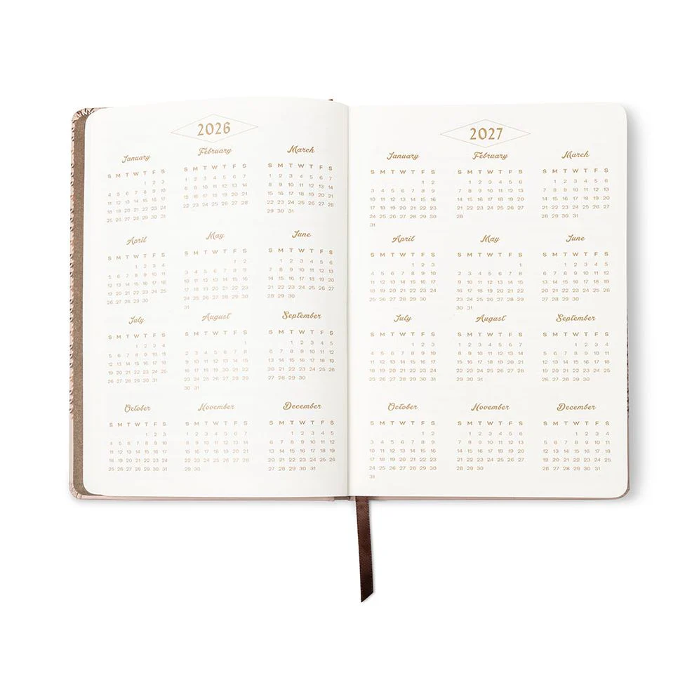 2026-2027 Heritage Plaid Weekly Desk Planner - Image 8