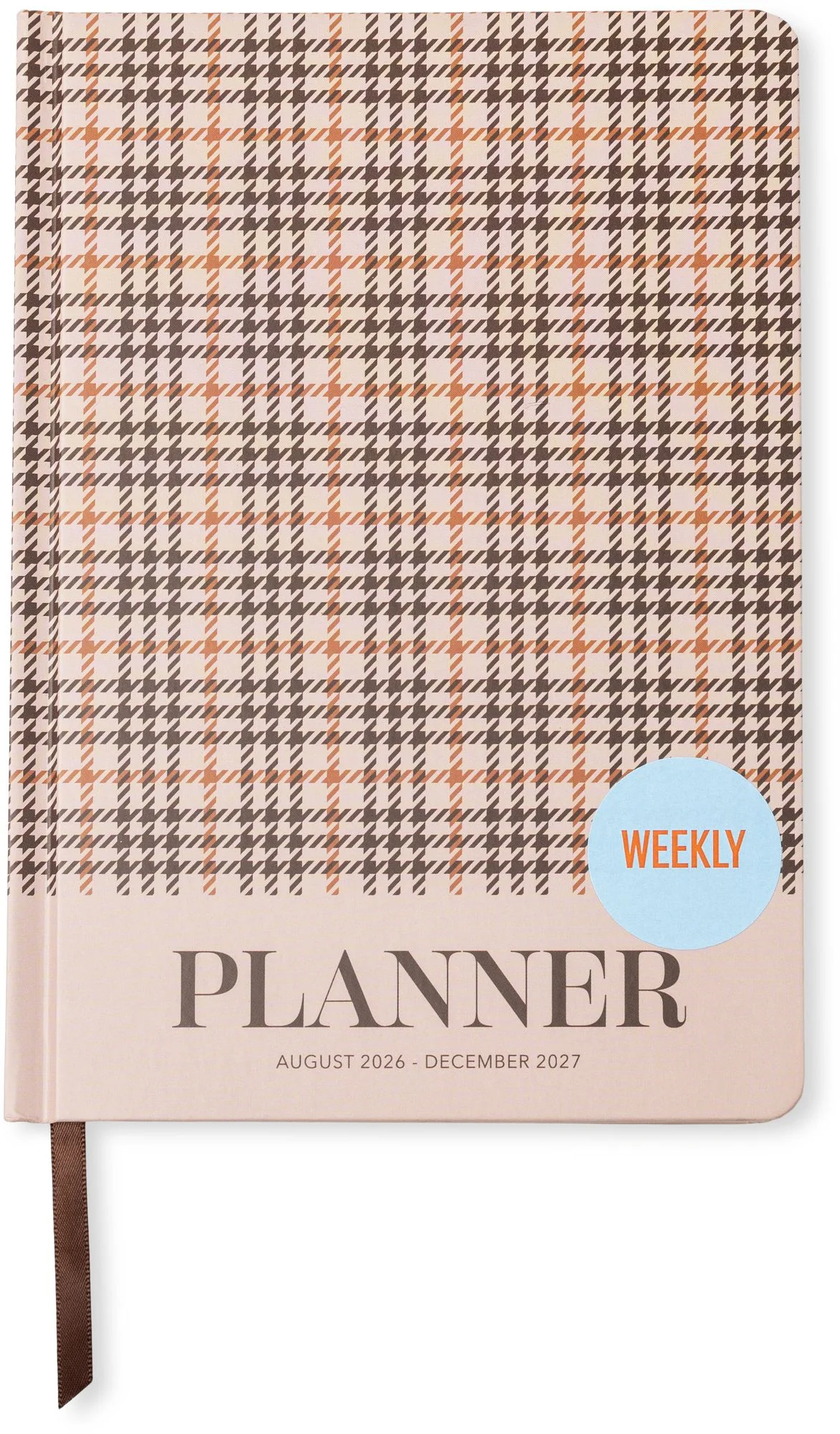 2026-2027 Heritage Plaid Weekly Desk Planner - Image 9