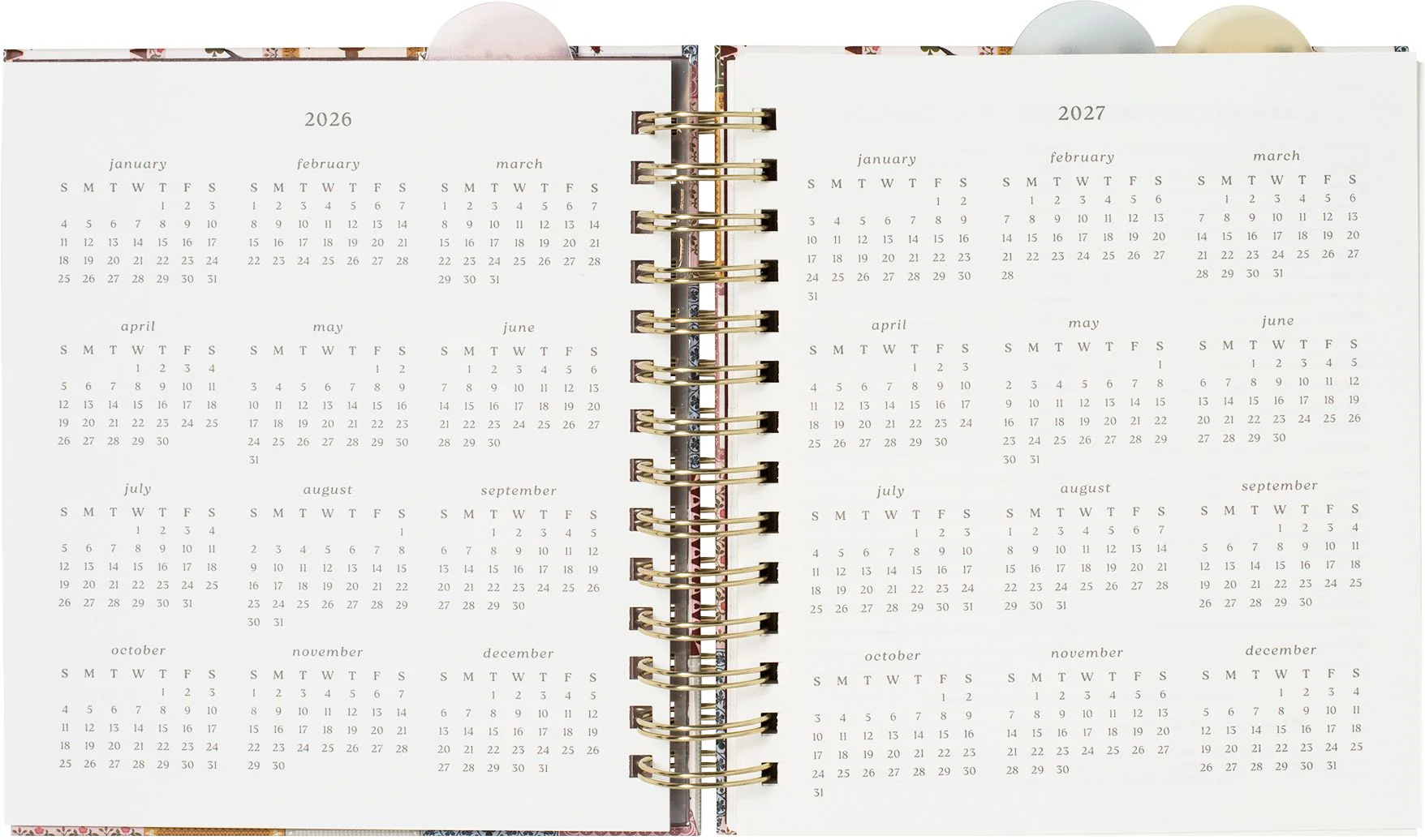 2026-2027 Lucky Year Weekly Desk Planner - Image 5