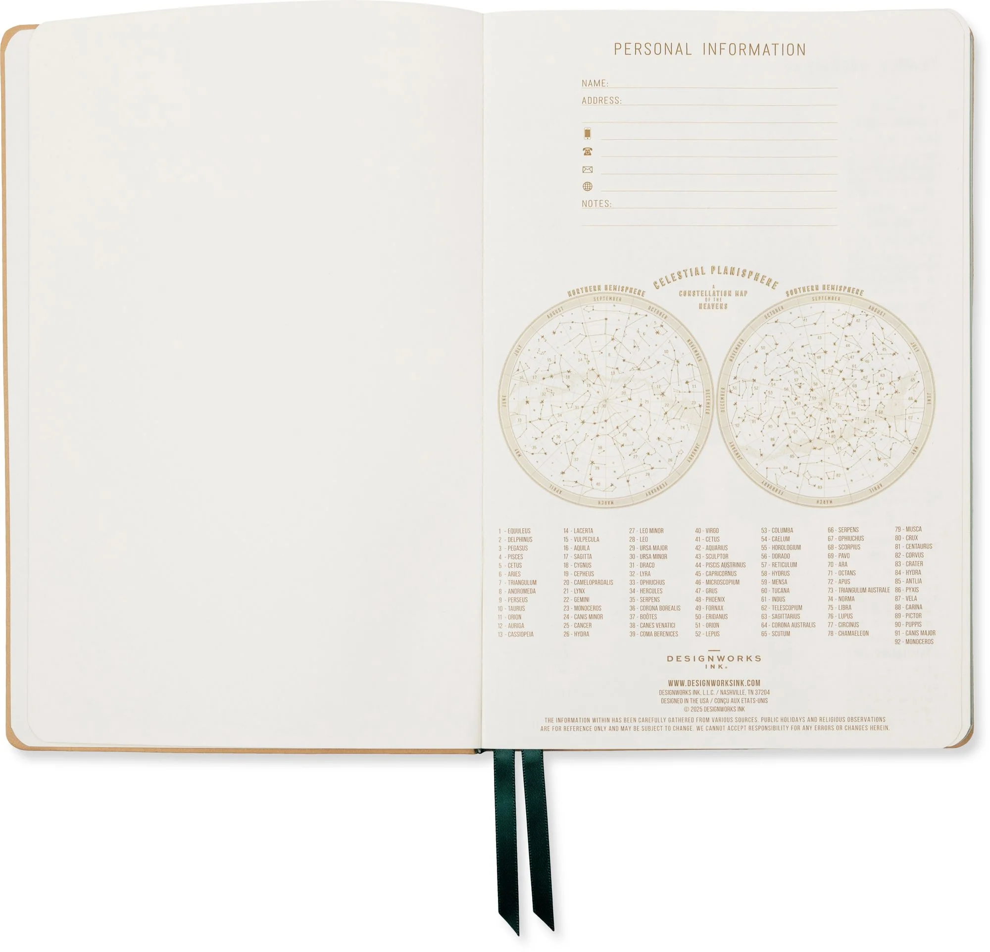 2026-2027 Monotone Bouquet Leatherette Weekly Desk Planner - Image 10