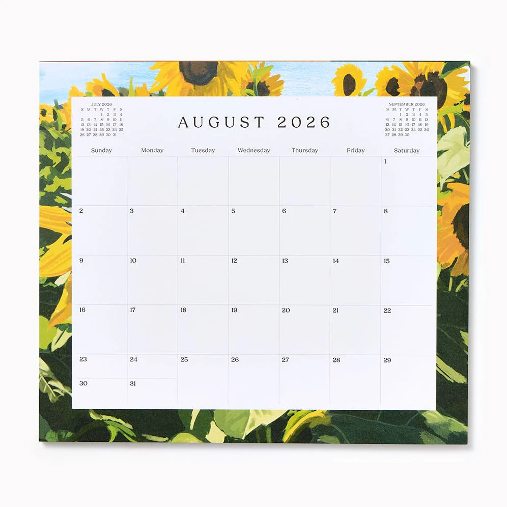 2026-2027 Paper Source Landscapes 17-Month Magnetic Calendar - Image 5