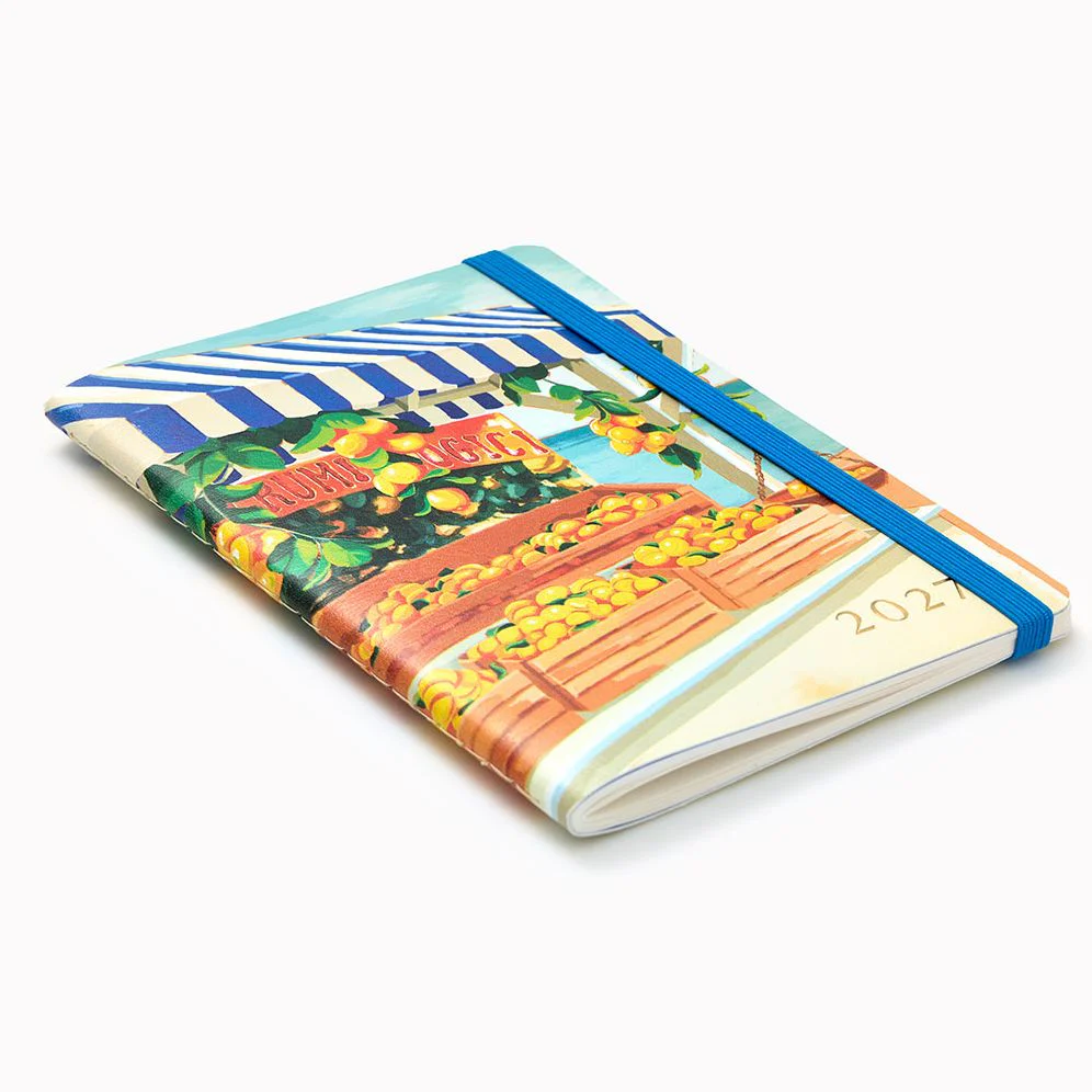 2026-2027 Paper Source Lemon Stand Monthly Pocket Planner - Image 4