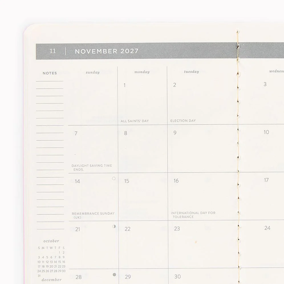 2026-2027 Paper Source Tapestries Monthly Pocket Planner - Image 2