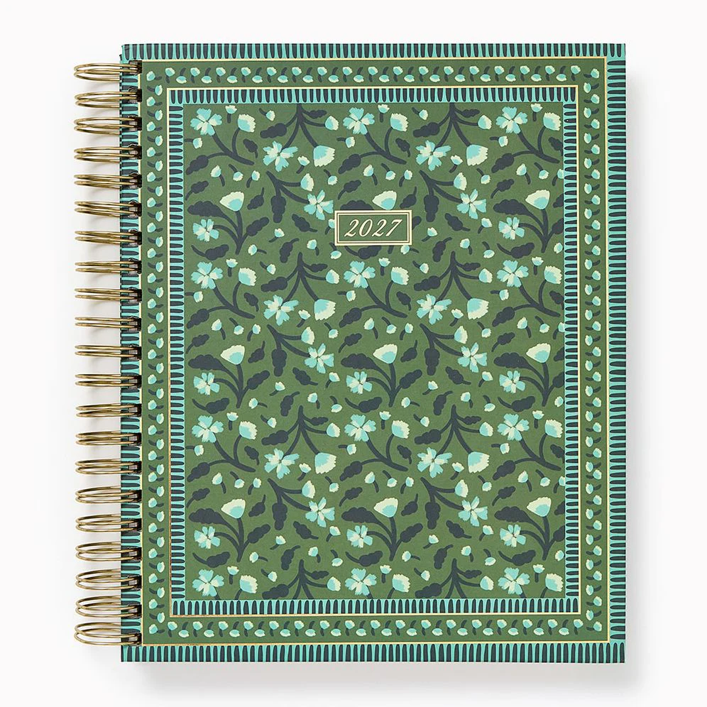 2026-2027 Paper Source Tapestries Weekly Desk Planner