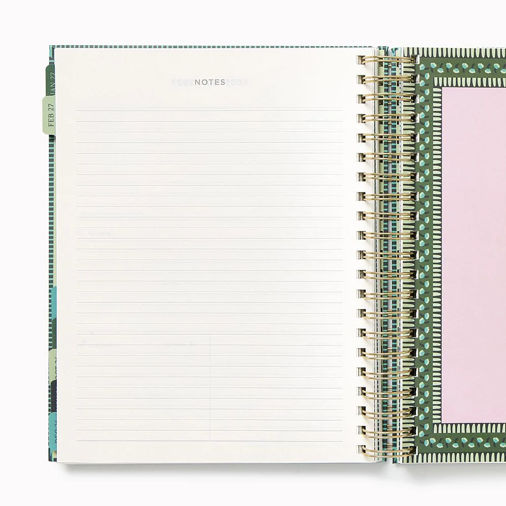 2026-2027 Paper Source Tapestries Weekly Desk Planner - Image 4