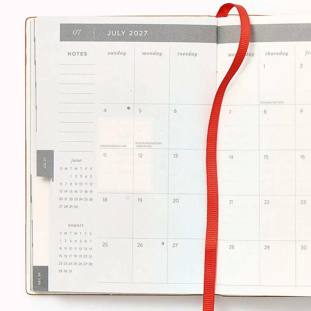 2026-2027 Paper Source Tapestries Weekly Pocket Planner - Image 3