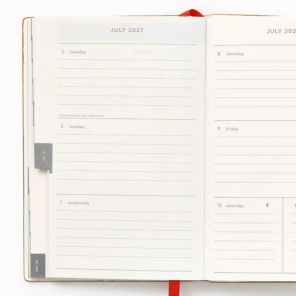 2026-2027 Paper Source Tapestries Weekly Pocket Planner - Image 4