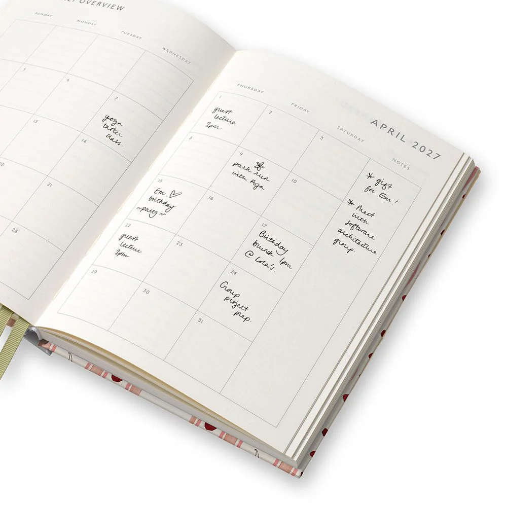 2026-2027 Papier A5 Academic Planner Berry Dream - Image 5