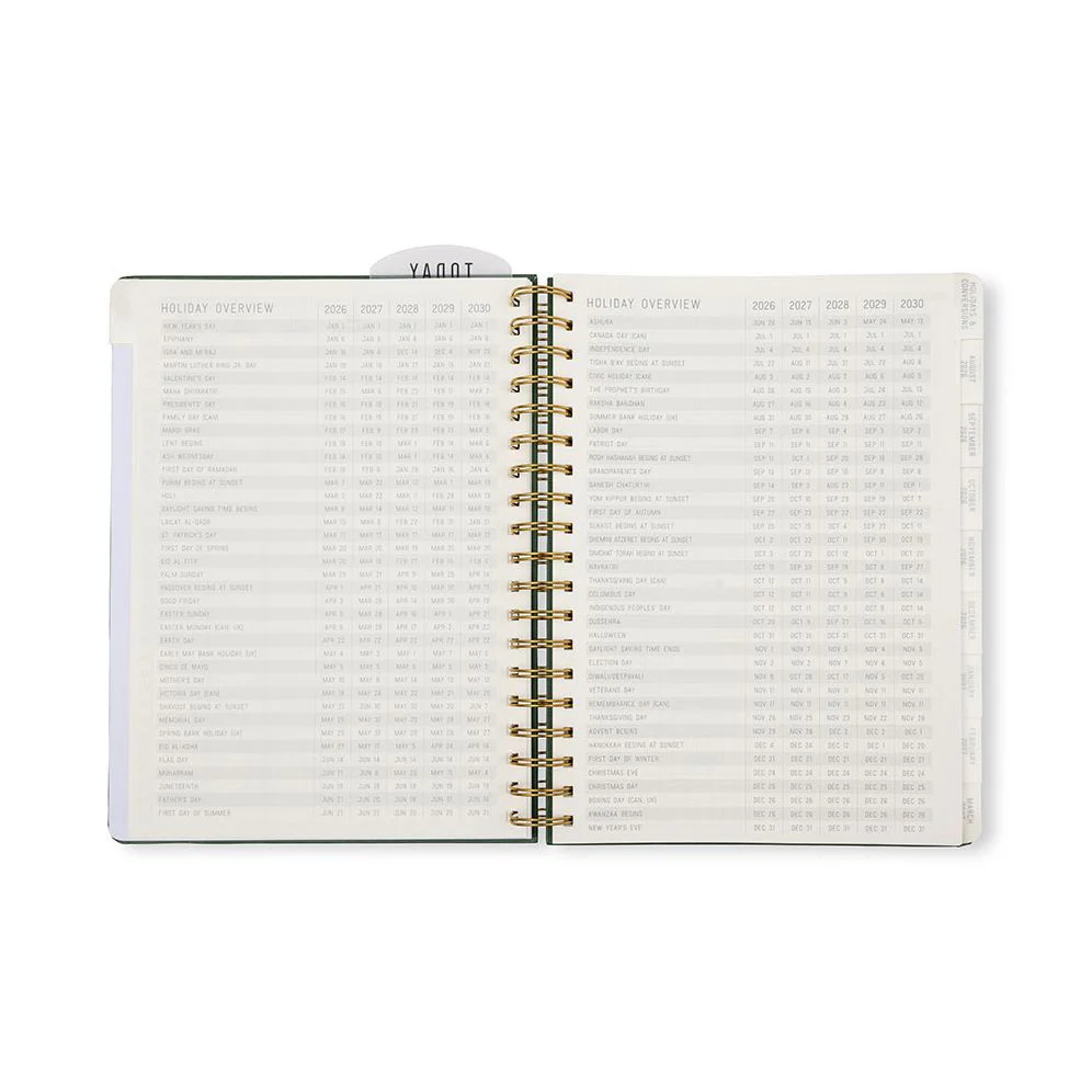 2026-2027 Pine Standard Issue Weekly Desk Planner - Image 7