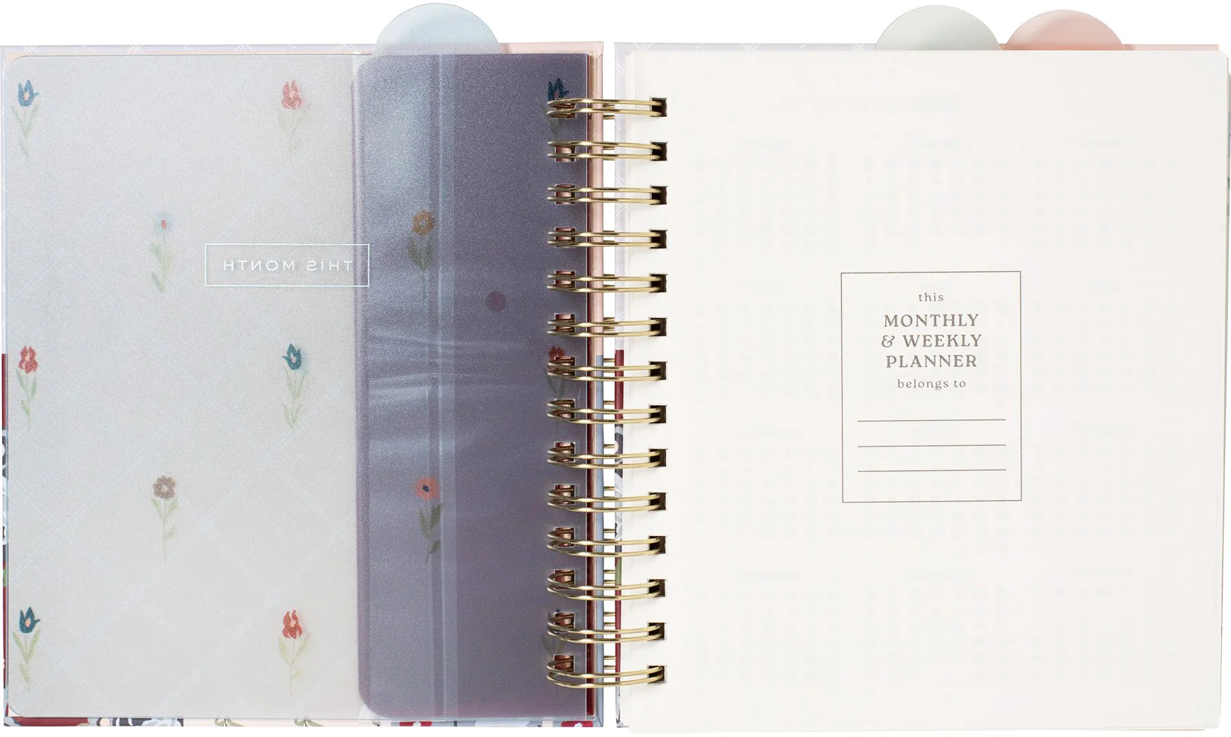 2026-2027 Quilted Cottage Weekly Desk Planner - Image 3