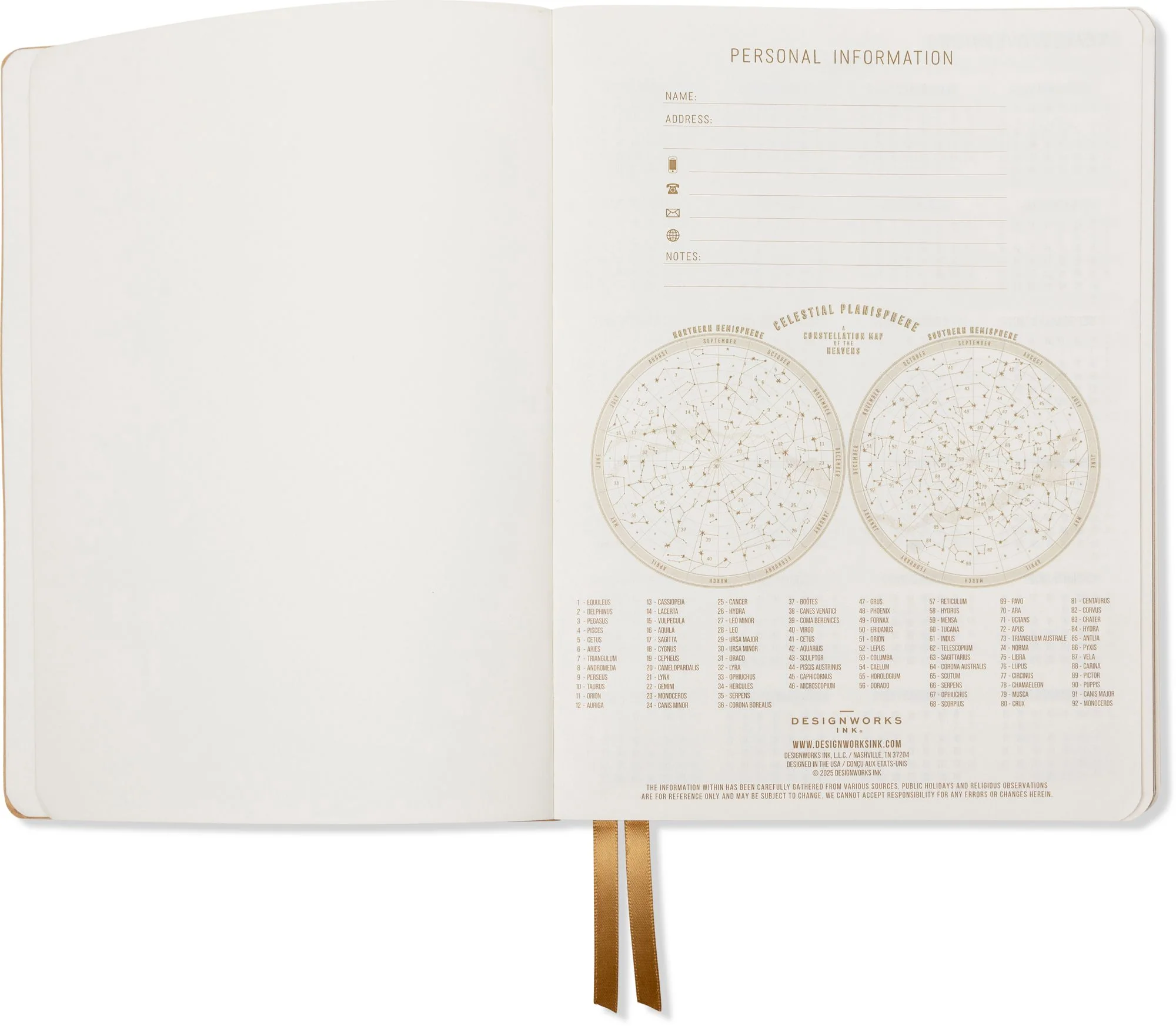 2026-2027 Rose Shadow Stripe Daily Planner - Image 9