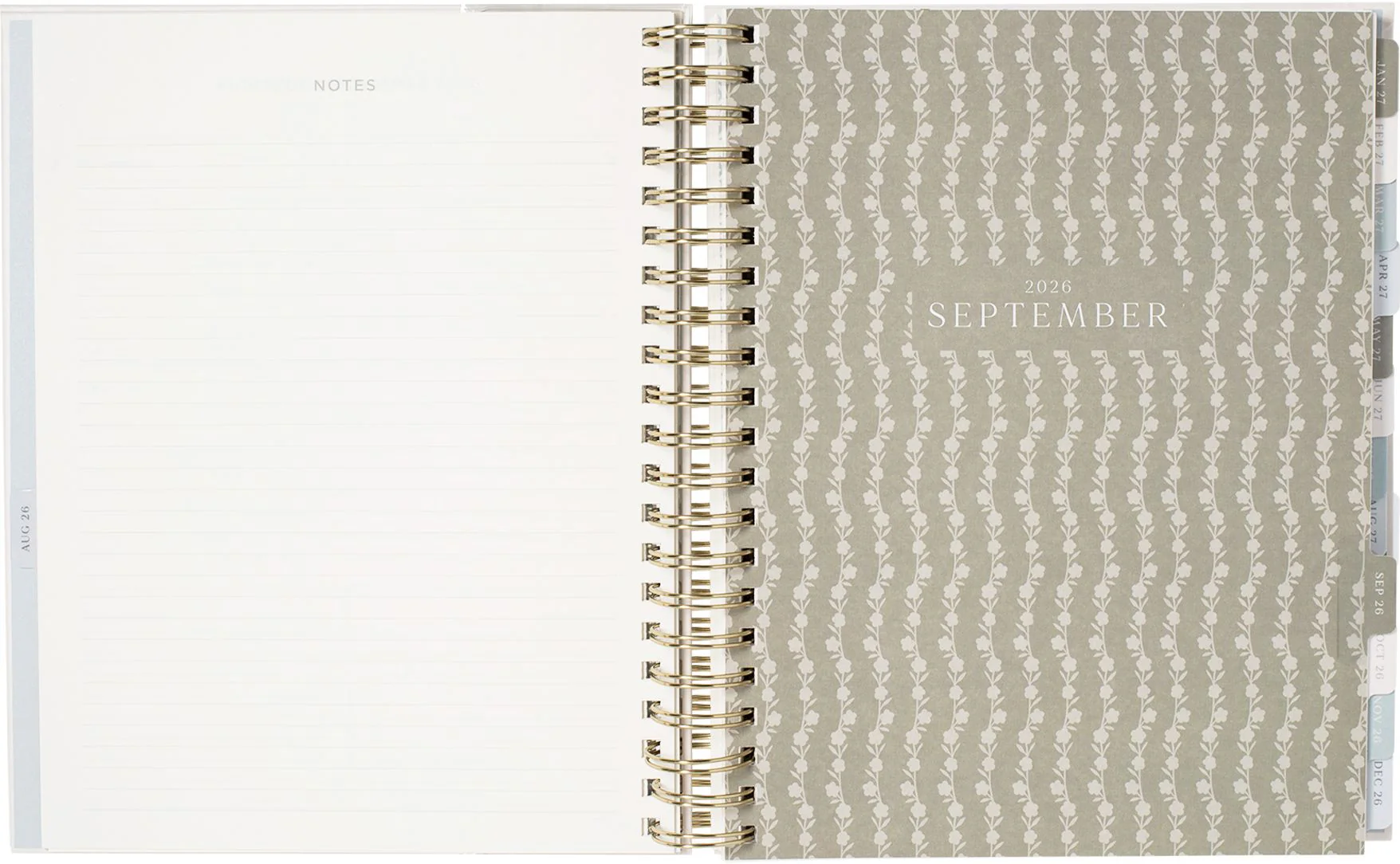 2026-2027 Rosemary Frame Weekly Desk Planner - Image 8
