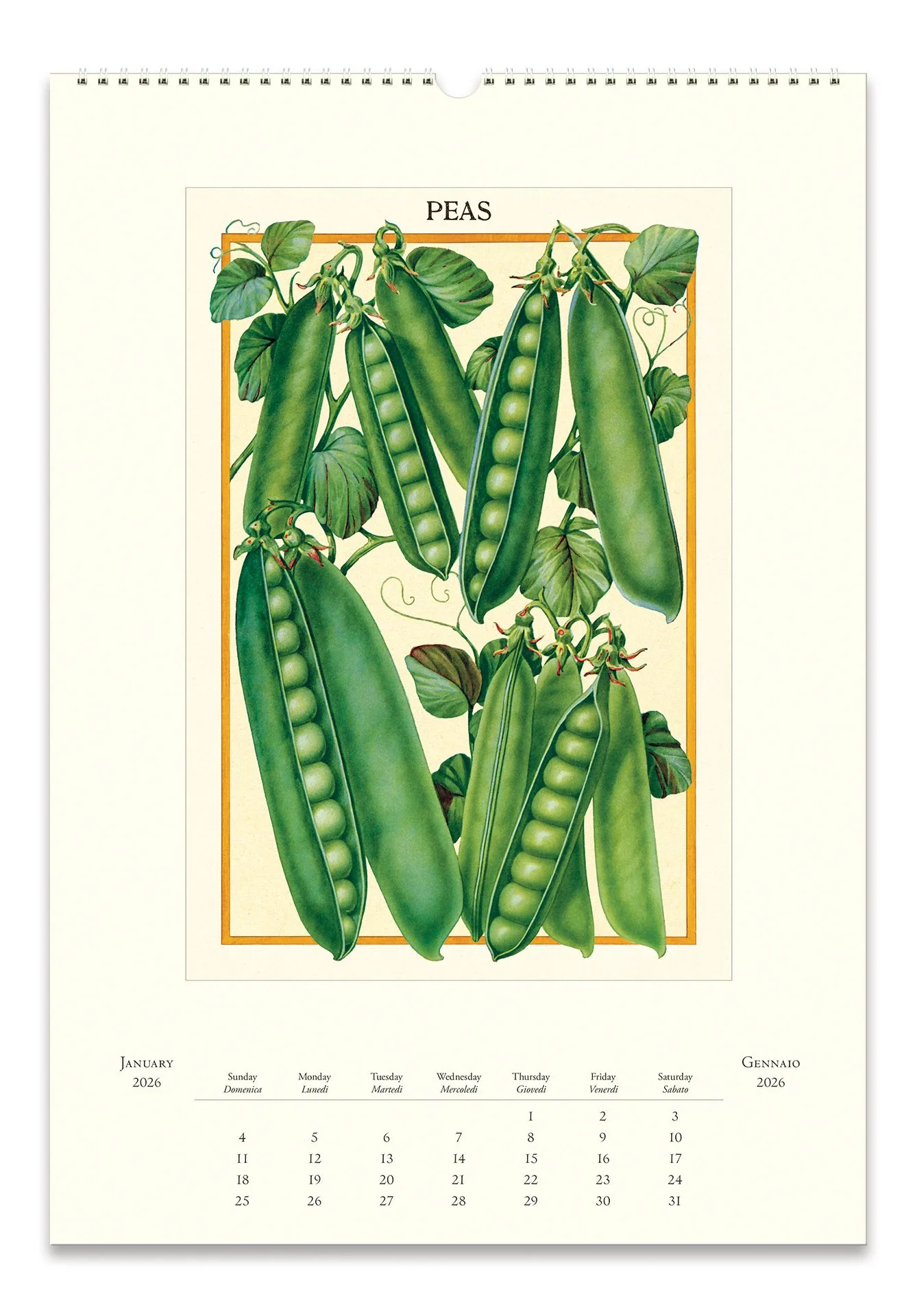 2026 Farmers Market Wall Calendar - Image 2