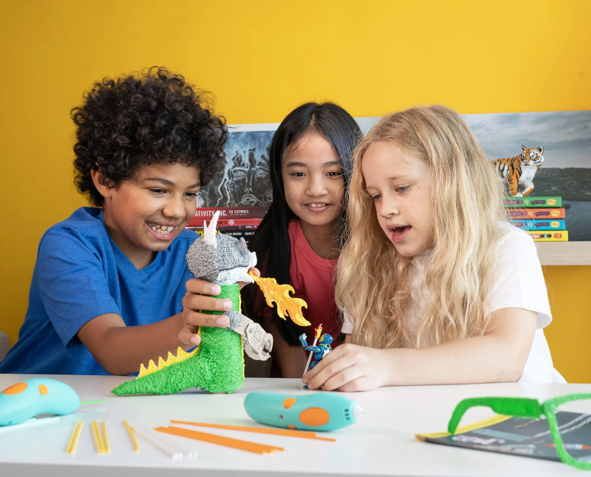 3Doodler Start+ Essentials 3D Pen Set for Kids, Easy to Use, Learn from Home Art Activity Set, Educational STEM Toy for Boys & Girls Ages 6+ - Image 5