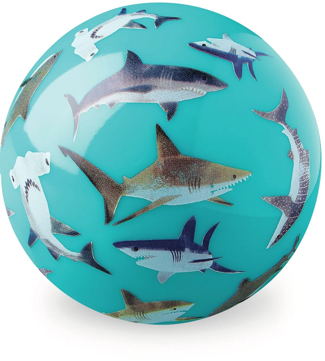 4" PVC Ball - Sharks