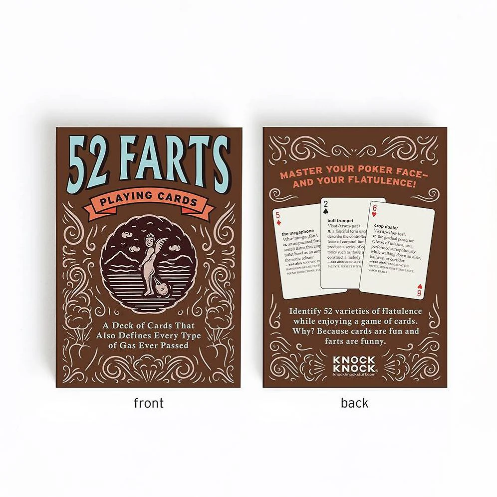 52 Farts Playing Cards Deck - Image 3