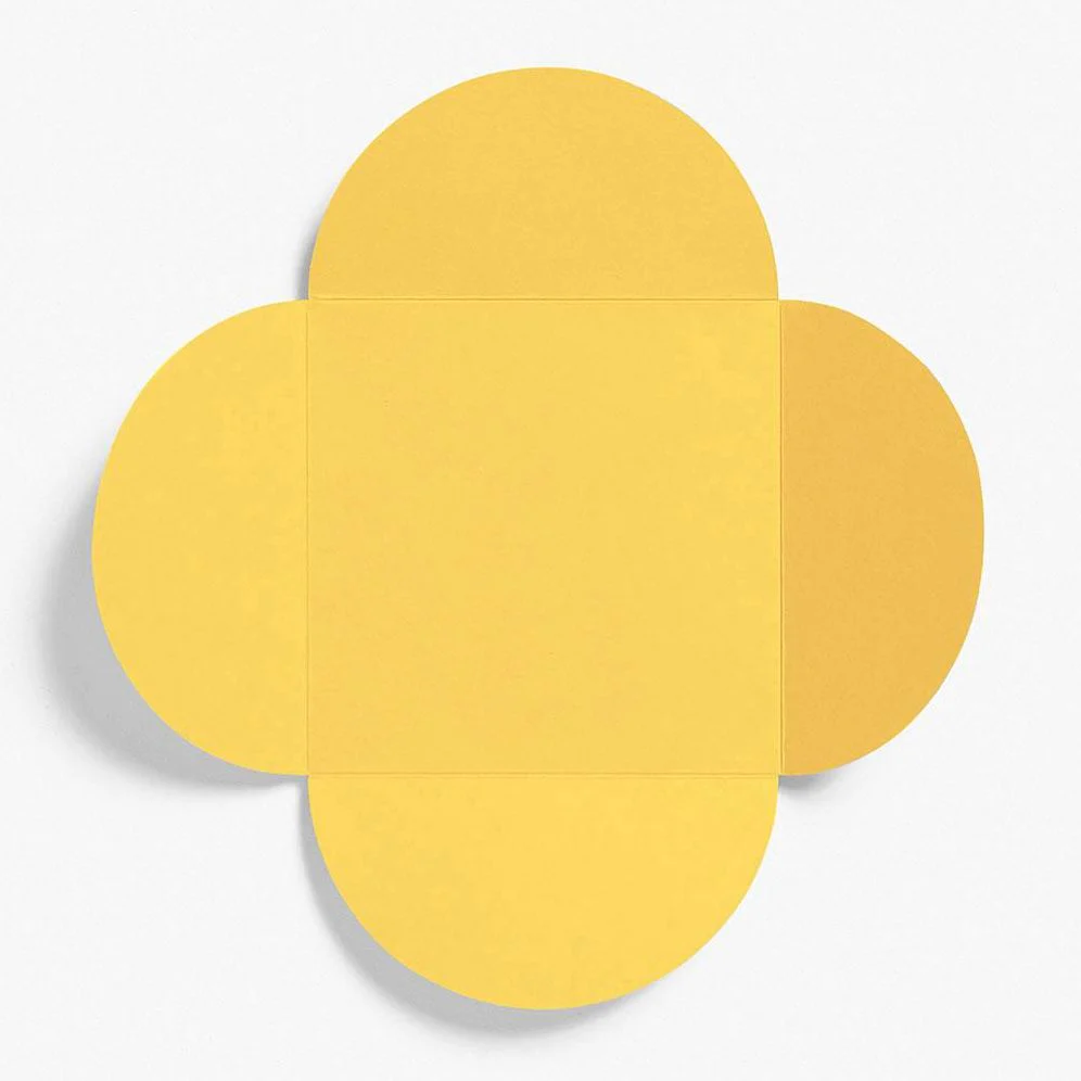 5.25" Square Curry Petal Envelopes - Image 2