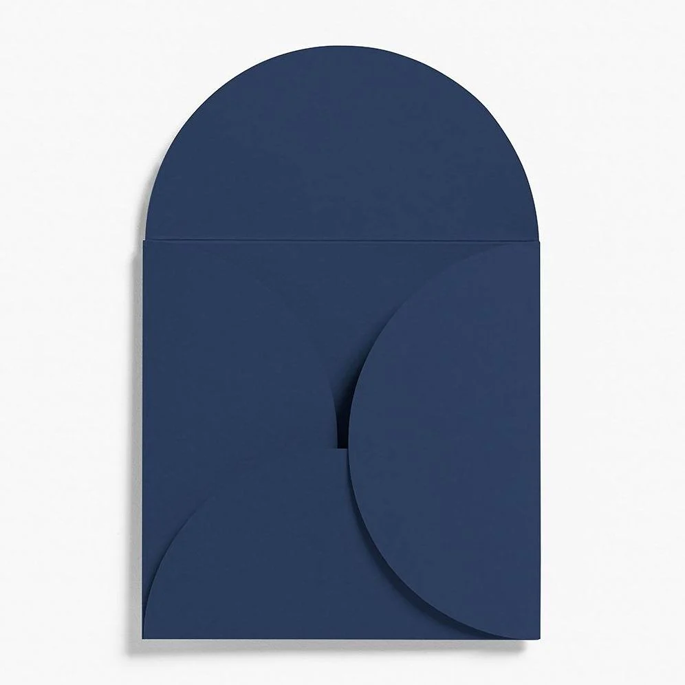 5.25" Square Night Petal Envelopes - Image 3