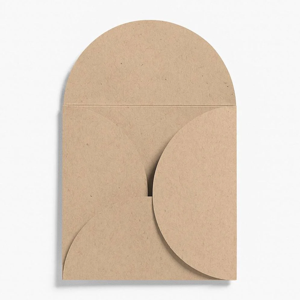 5.25" Square Paper Bag Petal Envelopes - Image 2