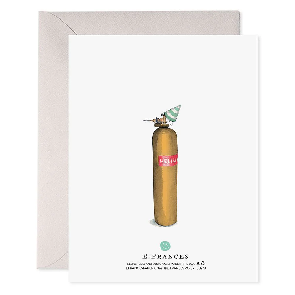 80 Balloons Birthday Card - Image 2