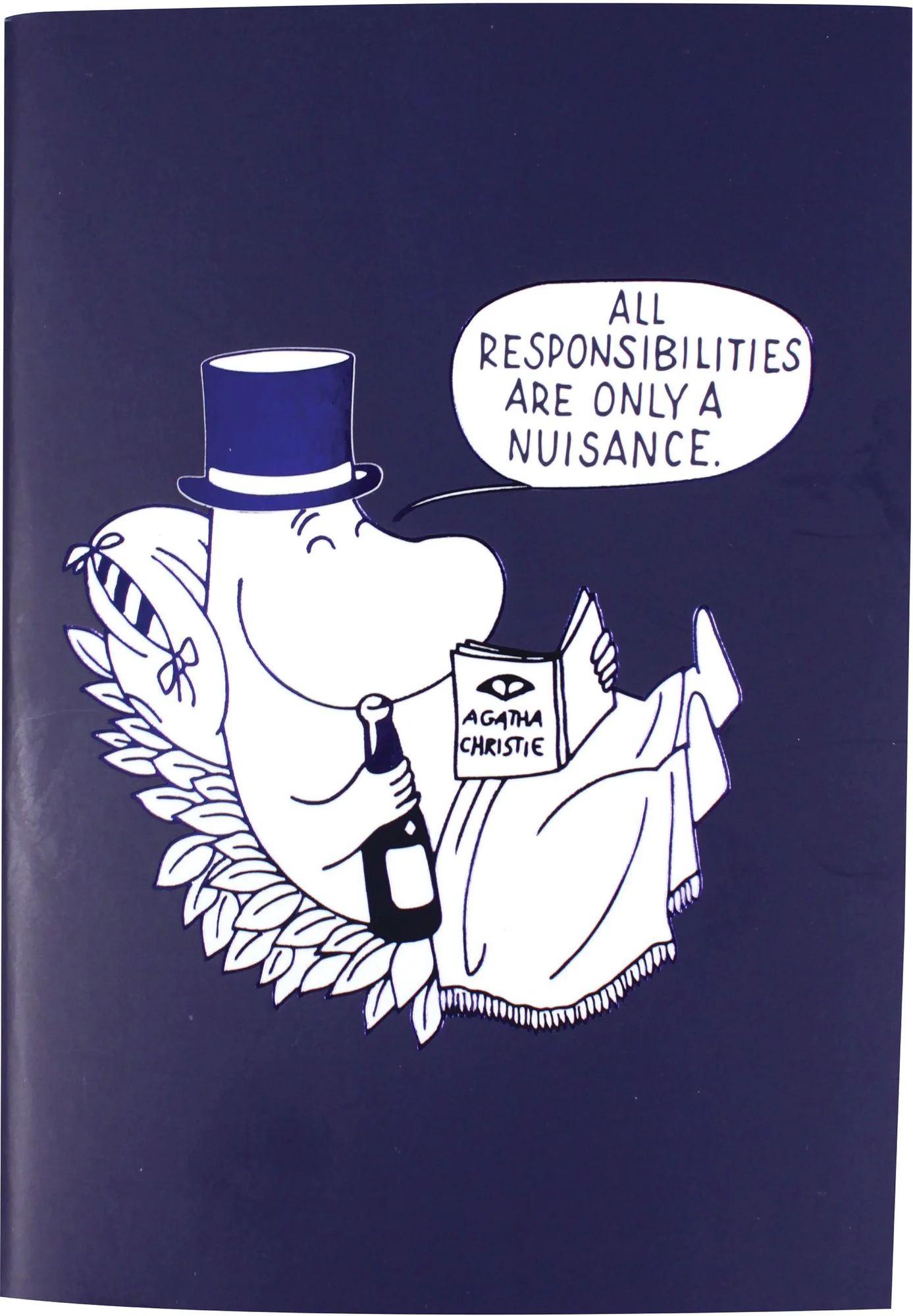 A6 Notebook - Moomin - Moomin Papa