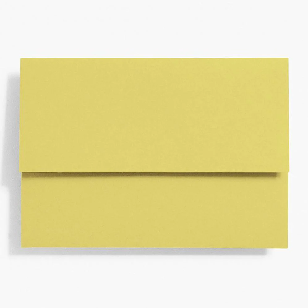 A7 Chartreuse Folder Enclosures - Image 2