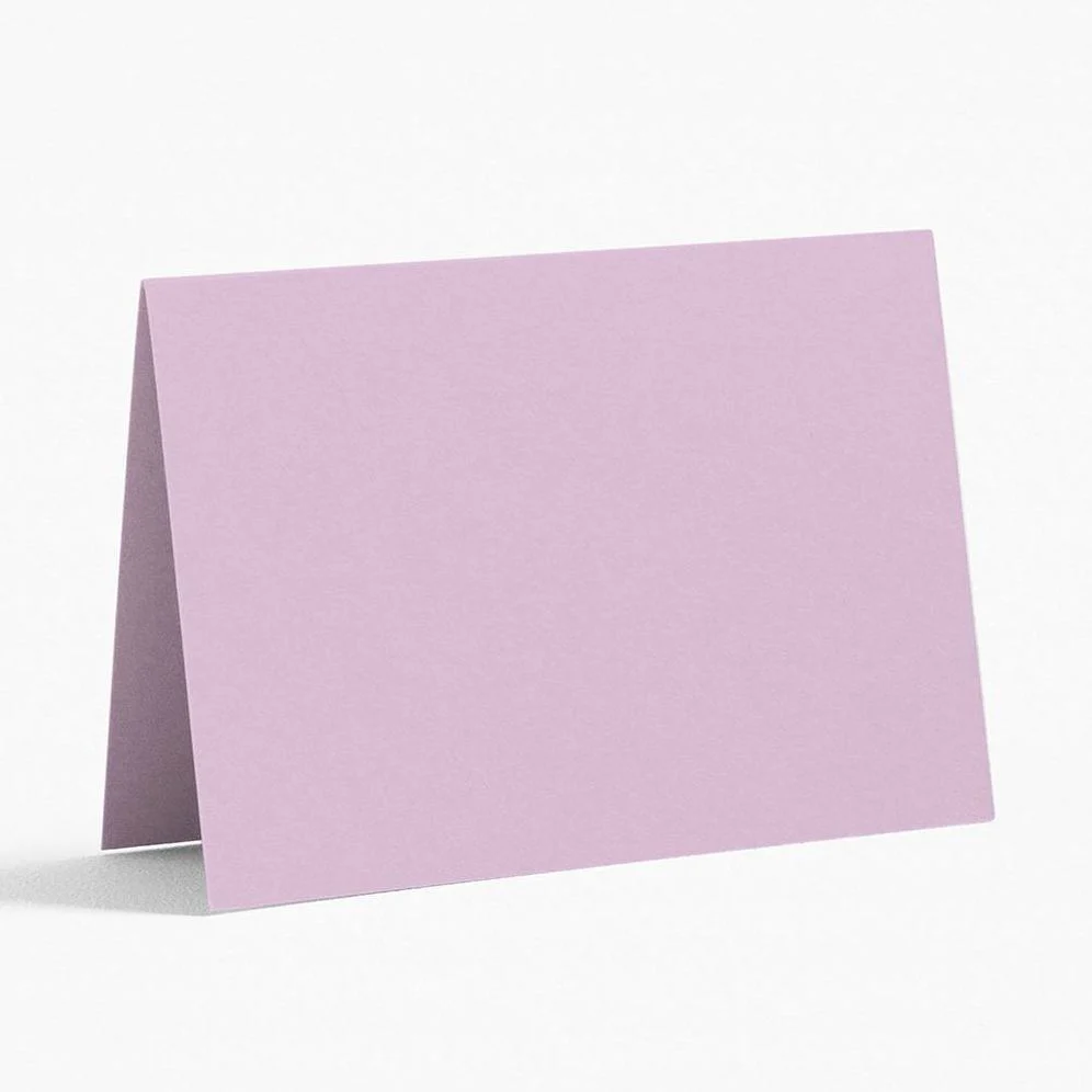 A7 Plum Folded Cards