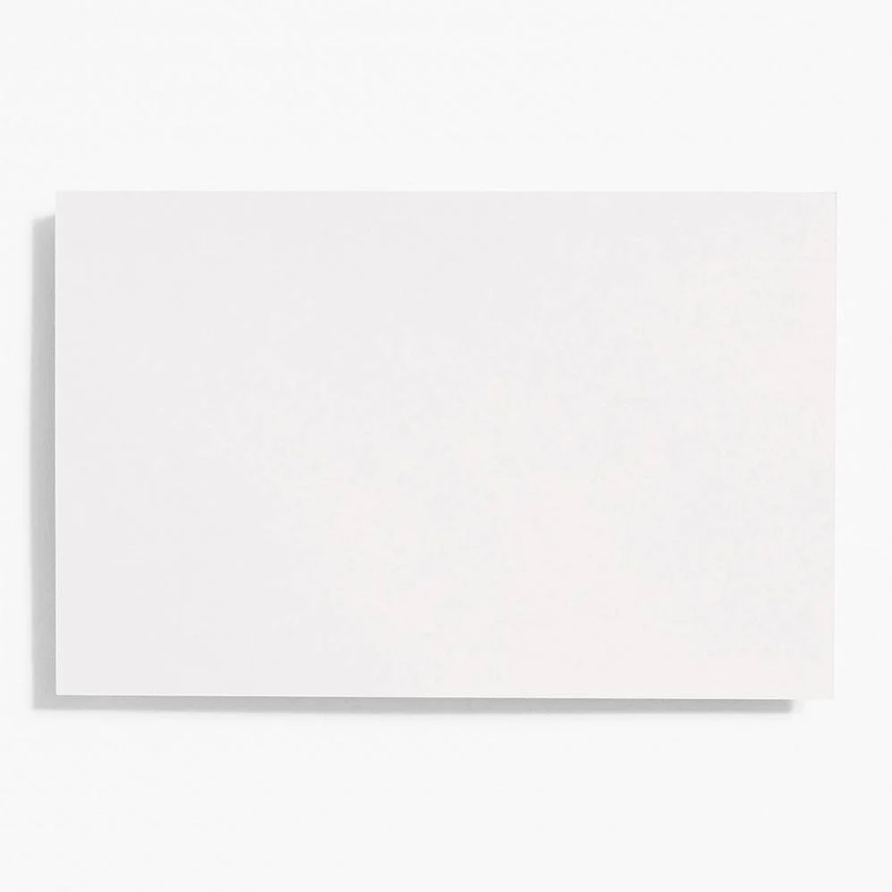 A9 Eco White Note Cards