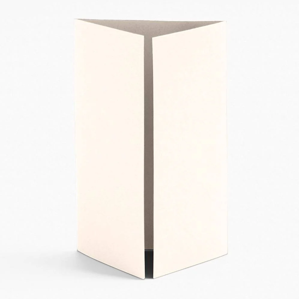 A9 Luxe Cream Gatefold Enclosures